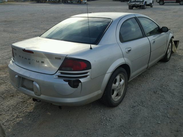 1B3EL46XX6N105649 - 2006 DODGE STRATUS SX SILVER photo 4