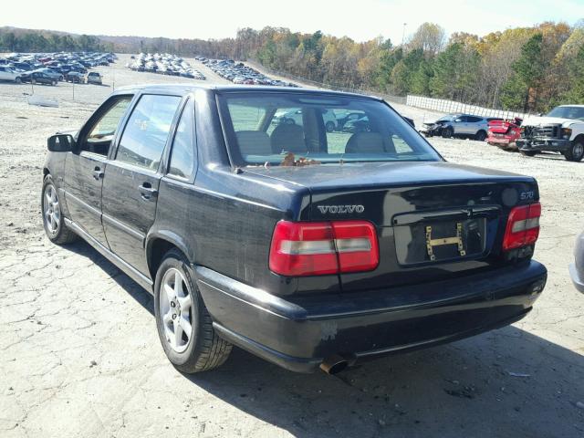 YV1LS5542W1475386 - 1998 VOLVO S70 BLACK photo 3