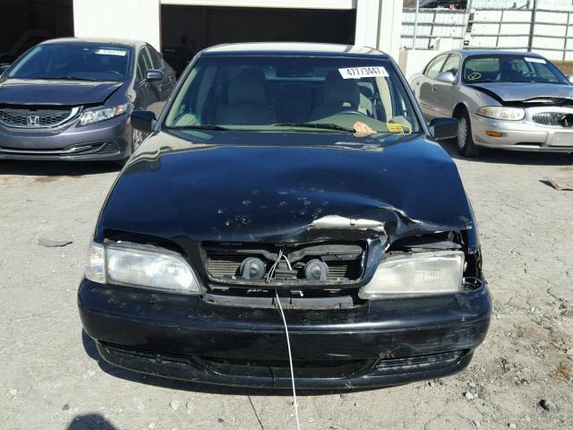 YV1LS5542W1475386 - 1998 VOLVO S70 BLACK photo 9