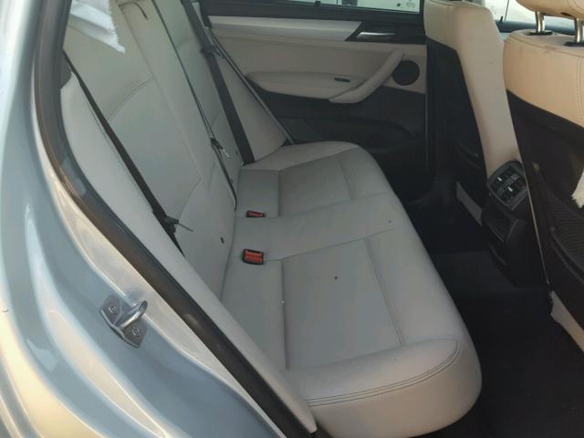 5UXWX9C56D0A28359 - 2013 BMW X3 XDRIVE2 Srebrny zdjęcie 6