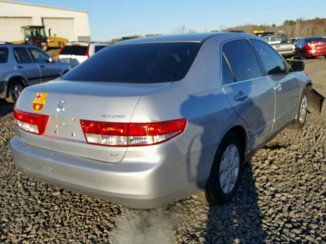 1HGCM553X3A006566 - 2003 HONDA ACCORD LX SILVER photo 4