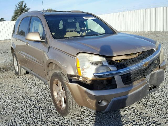 2CNDL63F266015865 - 2006 CHEVROLET EQUINOX LT GOLD photo 1