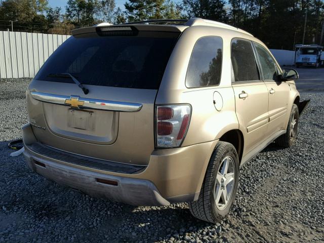 2CNDL63F266015865 - 2006 CHEVROLET EQUINOX LT GOLD photo 4