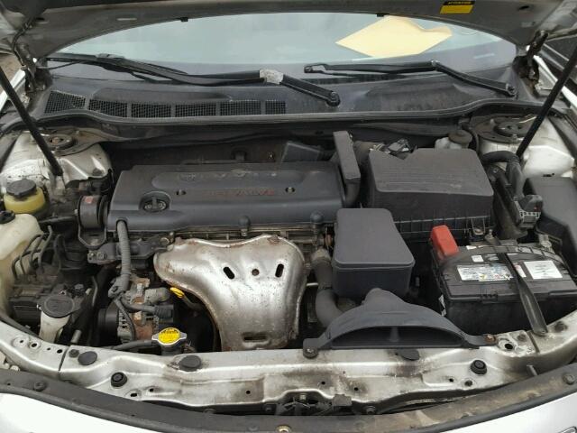 4T1BE46K37U660672 - 2007 TOYOTA CAMRY NEW SILVER photo 7