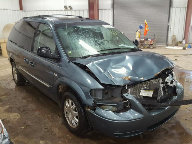 2A4GP54L96R690237 - 2006 CHRYSLER TOWN & COU TEAL photo 1