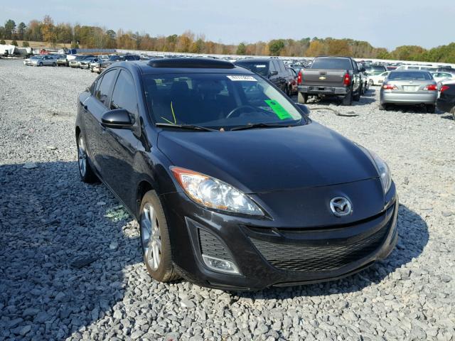 JM1BL1S67A1308754 - 2010 MAZDA 3 S BLACK photo 1