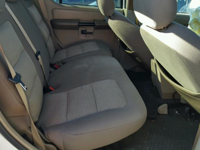 1FMZU77K54UB23489 - 2004 FORD EXPLORER S WHITE photo 6