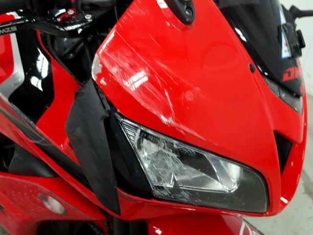 JH2PC40089K205121 - 2009 HONDA CBR600 RR RED photo 17