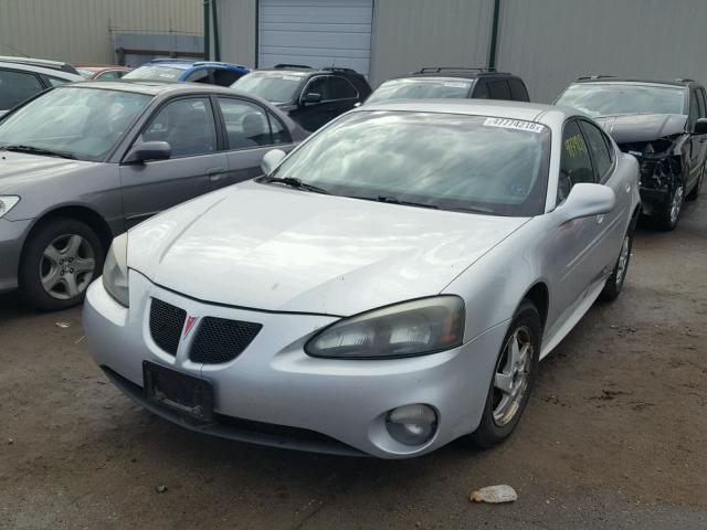 2G2WP522541375723 - 2004 PONTIAC GRAND PRIX Сріблястий фото 2