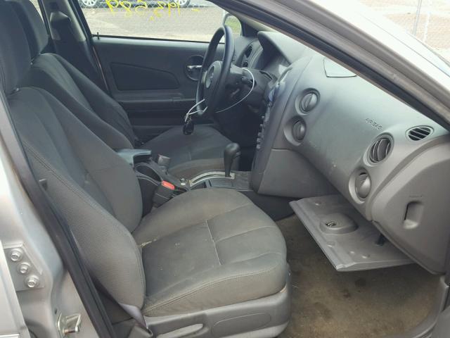 2G2WP522541375723 - 2004 PONTIAC GRAND PRIX Сріблястий фото 5