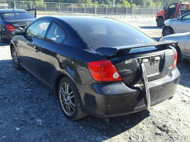 JTKDE177760069393 - 2006 TOYOTA SCION TC 黑色 照片 3