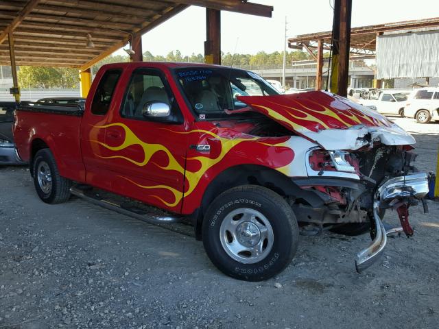 1FTZX1720YNB14577 - 2000 FORD F150 RED photo 1