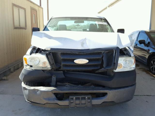 1FTRF122X7KB73100 - 2007 FORD F150 WHITE photo 8