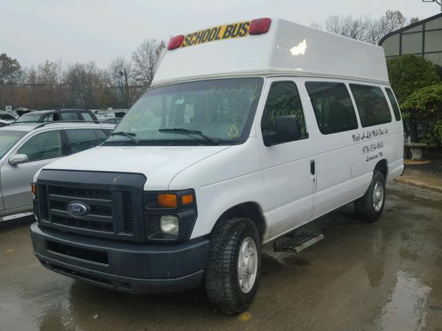 1FTNS2EW3DDA11663 - 2013 FORD ECONOLINE WHITE photo 2