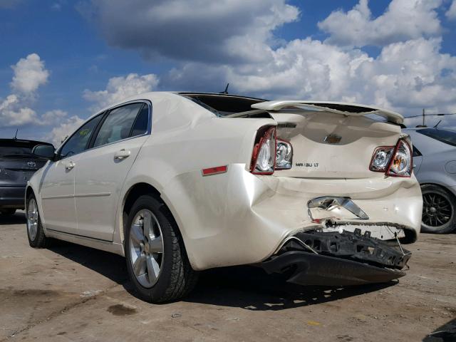 1G1ZC5E14BF324767 - 2011 CHEVROLET MALIBU 1LT WHITE photo 3