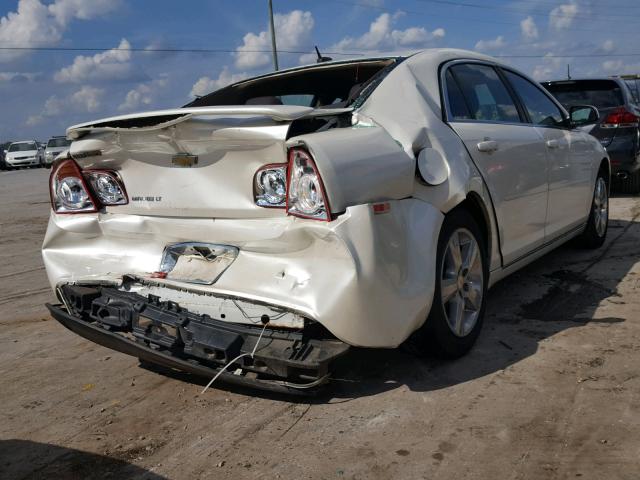 1G1ZC5E14BF324767 - 2011 CHEVROLET MALIBU 1LT WHITE photo 4