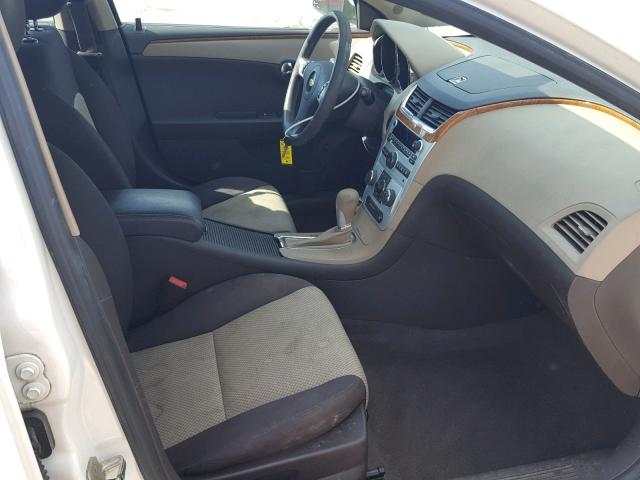 1G1ZC5E14BF324767 - 2011 CHEVROLET MALIBU 1LT WHITE photo 5