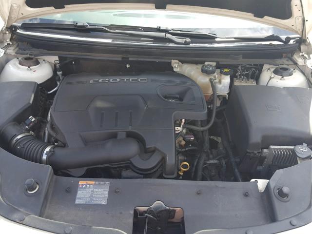 1G1ZC5E14BF324767 - 2011 CHEVROLET MALIBU 1LT WHITE photo 7