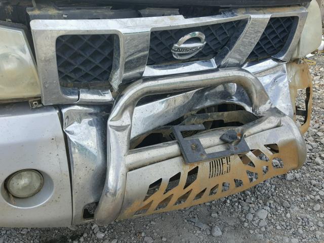 1N6BA07BX7N221113 - 2007 NISSAN TITAN XE SILVER photo 9