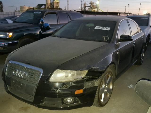 WAUAH74F98N012504 - 2008 AUDI A6 3.2 BLACK photo 2