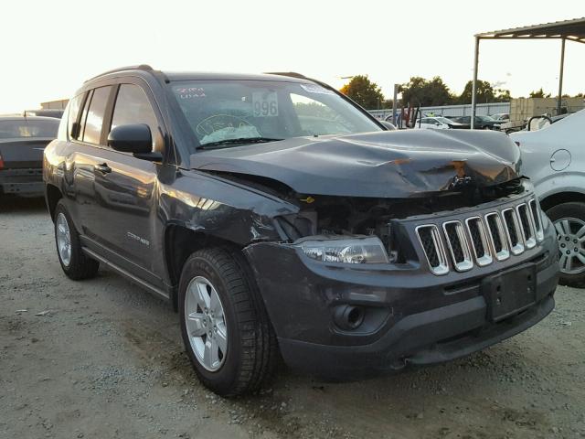 1C4NJCBA2FD386433 - 2015 JEEP COMPASS SP BLACK photo 1