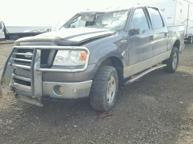 1FTPW14VX6FB23142 - 2006 FORD F150 SUPER BLUE photo 2