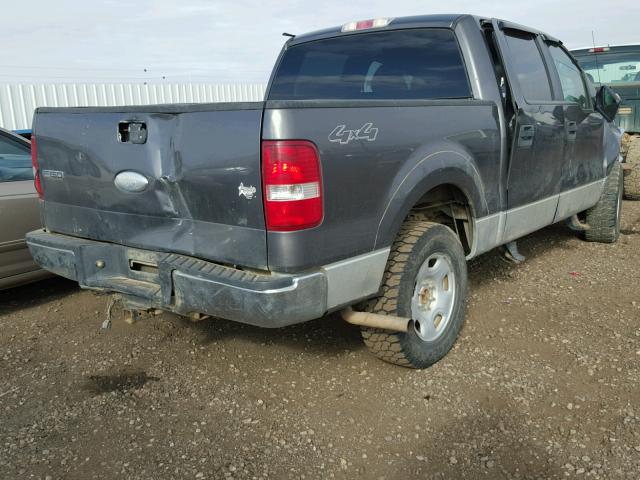 1FTPW14VX6FB23142 - 2006 FORD F150 SUPER BLUE photo 4