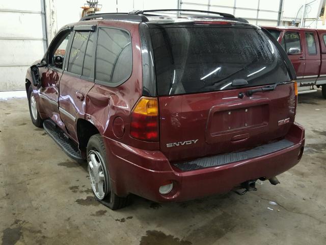 1GKDT13S062117672 - 2006 GMC ENVOY RED photo 3