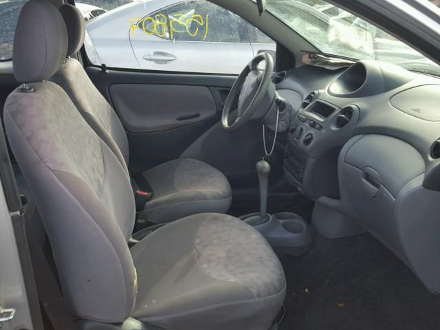 JTDAT123810168852 - 2001 TOYOTA ECHO SILVER photo 5