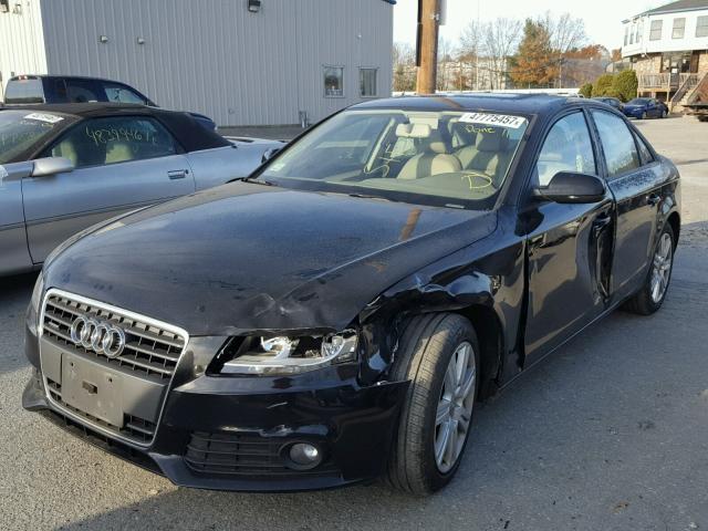 WAUDFAFL5BA110821 - 2011 AUDI A4 PREMIUM BLACK photo 2