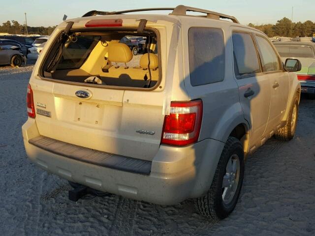 1FMCU931X8KB91755 - 2008 FORD ESCAPE XLT WHITE photo 4