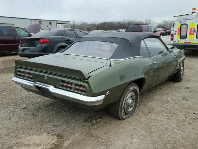 223679U101746 - 1969 PONTIAC FIREBIRD GREEN photo 4