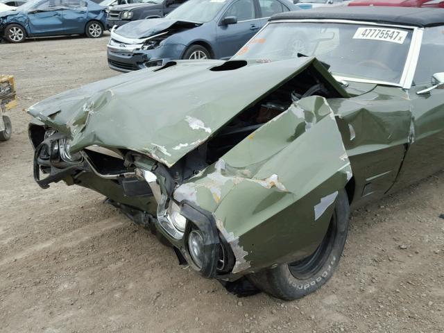 223679U101746 - 1969 PONTIAC FIREBIRD GREEN photo 9