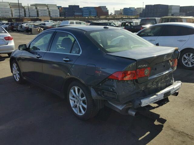 JH4CL96887C005699 - 2007 ACURA TSX BLUE photo 3