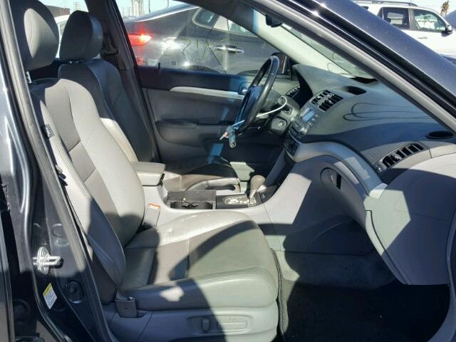 JH4CL96887C005699 - 2007 ACURA TSX BLUE photo 5