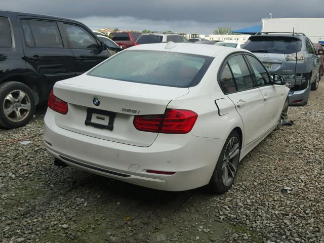 WBA3A5G58FNS89498 - 2015 BMW 328 I WHITE photo 4