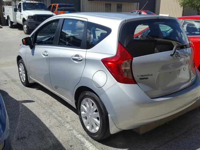 3N1CE2CP6GL385938 - 2016 NISSAN VERSA NOTE SILVER photo 3