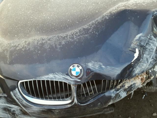 WBANV1C54AC159296 - 2010 BMW 528 XI BLUE photo 7