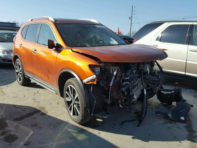 5N1AT2MV6HC764311 - 2017 NISSAN ROGUE SV ORANGE photo 1