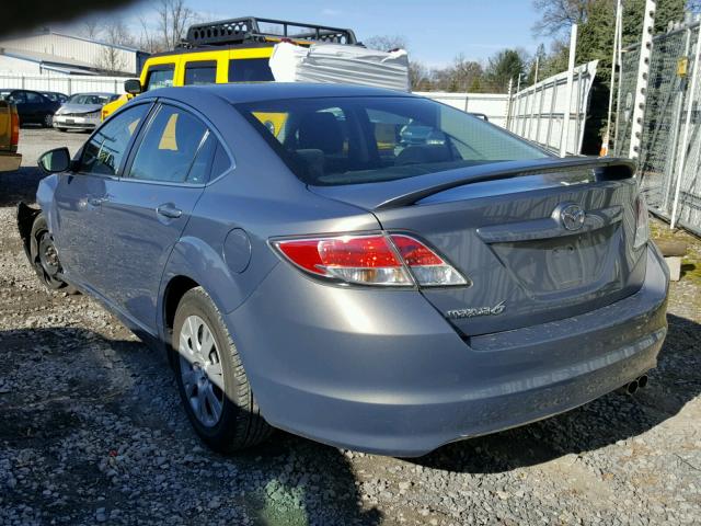 1YVHZ8BH6A5M52401 - 2010 MAZDA 6 I GRAY photo 3