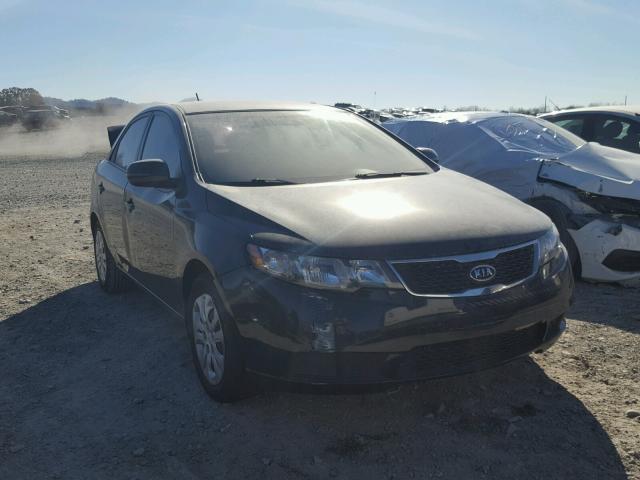 KNAFU4A29B5400888 - 2011 KIA FORTE EX BLACK photo 1