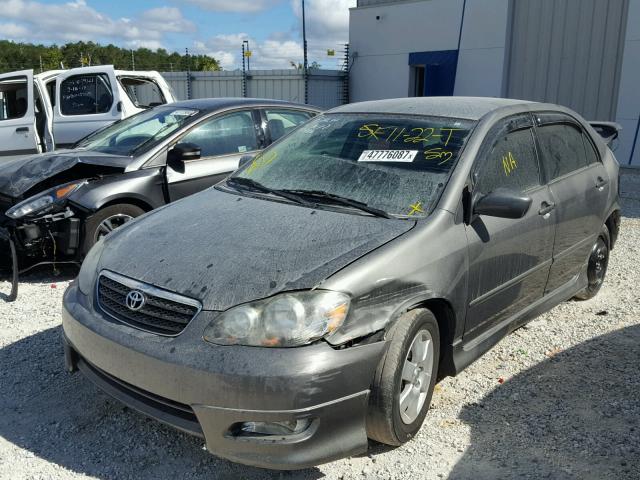 2T1BR32E67C765898 - 2007 TOYOTA COROLLA CE CHARCOAL photo 2