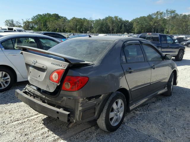 2T1BR32E67C765898 - 2007 TOYOTA COROLLA CE CHARCOAL photo 4