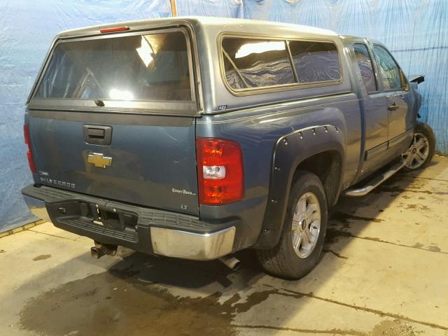 1GCEK29009Z290604 - 2009 CHEVROLET SILVERADO BLUE photo 4