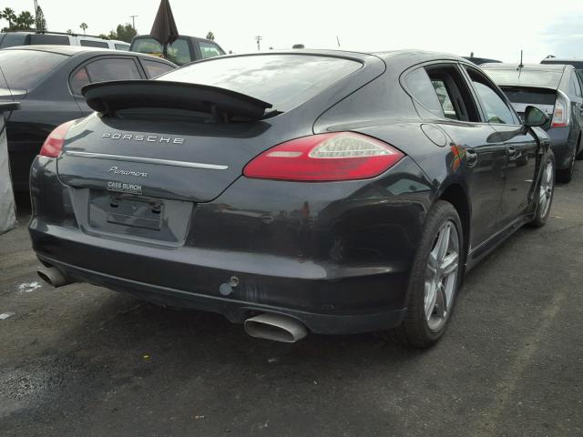 WP0AA2A79BL011539 - 2011 PORSCHE PANAMERA 2 GRAY photo 4