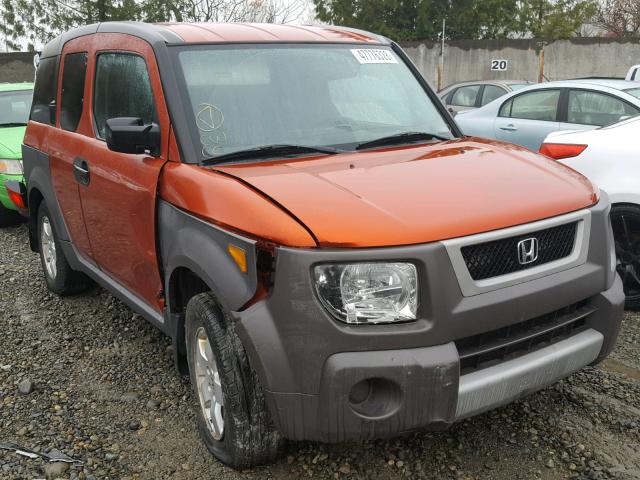 5J6YH27654L037870 - 2004 HONDA ELEMENT EX ORANGE photo 1