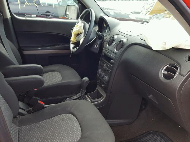 3GNCA13B19S501926 - 2009 CHEVROLET HHR LS Rojo foto 5