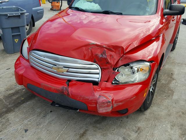 3GNCA13B19S501926 - 2009 CHEVROLET HHR LS Rojo foto 9