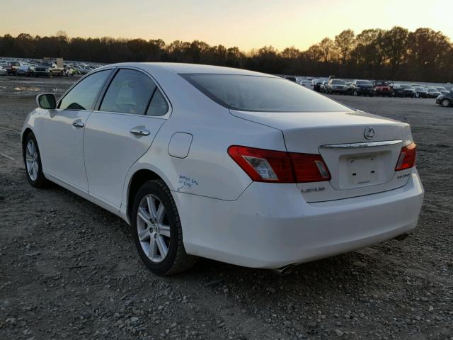 JTHBJ46G672015679 - 2007 LEXUS ES 350 WHITE photo 3