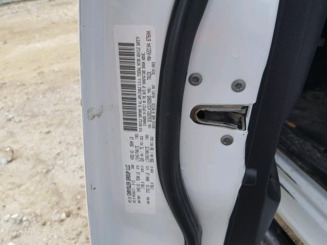 3C6UD5CLXCG193905 - 2012 DODGE RAM 2500 S WHITE photo 10